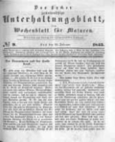 Das Lycker gemeinnützige Unterhaltungsblatt, ein Wochenblatt für Masuren. 1845.02.22 Nr9