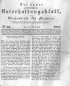 Das Lycker gemeinn&uuml;tzige Unterhaltungsblatt, ein Wochenblatt f&uuml;r Masuren. 1845.08.23 Nr35