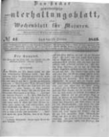 Das Lycker gemeinnützige Unterhaltungsblatt, ein Wochenblatt für Masuren. 1845.10.25 Nr44