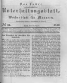 Das Lycker gemeinnützige Unterhaltungsblatt, ein Wochenblatt für Masuren. 1847.04.10 Nr15