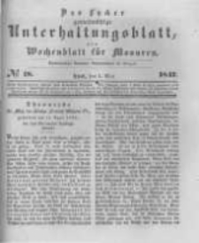 Das Lycker gemeinnützige Unterhaltungsblatt, ein Wochenblatt für Masuren. 1847.05.01 Nr18