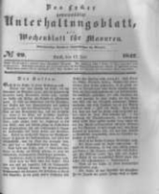Das Lycker gemeinnützige Unterhaltungsblatt, ein Wochenblatt für Masuren. 1847.07.17 Nr29
