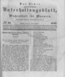 Das Lycker gemeinnützige Unterhaltungsblatt, ein Wochenblatt für Masuren. 1847.09.11 Nr37