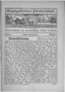 Evangelisches Kirchenblatt: Monatsschrift f&uuml;r evangelisches Leben in Polen. 1924 Jahrgang 2 nr5