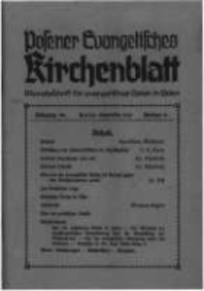 Posener Evangelisches Kirchenblatt: Monatsschrift f&uuml;r evangelisches Leben in Polen. 1937 Jahrgang 16 nr2