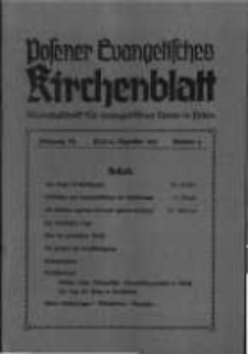 Posener Evangelisches Kirchenblatt: Monatsschrift f&uuml;r evangelisches Leben in Polen. 1937 Jahrgang 16 nr3