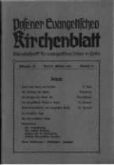 Posener Evangelisches Kirchenblatt: Monatsschrift f&uuml;r evangelisches Leben in Polen. 1938 Jahrgang 16 nr5