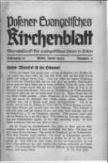 Posener Evangelisches Kirchenblatt: Monatsschrift f&uuml;r evangelisches Leben in Polen. 1939 Jahrgang 17 nr7