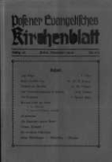 Posener Evangelisches Kirchenblatt: Monatsschrift f&uuml;r evangelisches Leben in Polen. 1939 Jahrgang 18 nr1-2