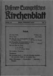 Posener Evangelisches Kirchenblatt: Monatsschrift f&uuml;r evangelisches Leben in Polen. 1940 Jahrgang 19 nr2