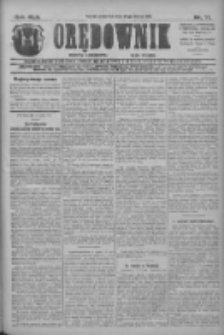 Orędownik: najstarsze ludowe pismo narodowe i katolickie w Wielkopolsce 1912.03.28 R.42 Nr71