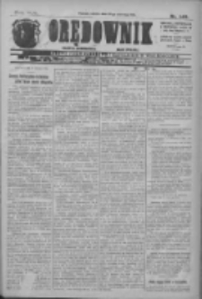 Orędownik: najstarsze ludowe pismo narodowe i katolickie w Wielkopolsce 1912.06.22 R.42 Nr140