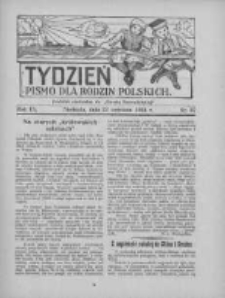 Tydzień: pismo dla rodzin polskich: dodatek niedzielny do "Gazety Szamotulskiej" 1934.09.23 R.9 Nr37