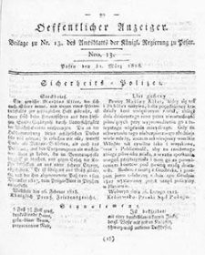 Amtsblatt der Königlichen Regierung zu Posen: Jahrgang 1818.04.07 Nr14