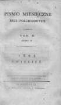 Pismo Miesięczne Prus Południowych 1803 kwiecień T.2 Cz.5