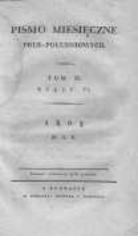 Pismo Miesięczne Prus Południowych 1803 maj T.2 Cz.6