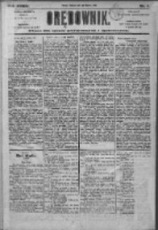 Orędownik: pismo dla spraw politycznych i społecznych 1905.01.01 R.35 Nr1