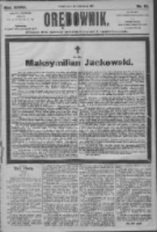 Orędownik: pismo dla spraw politycznych i społecznych 1905.01.17 R.35 Nr13