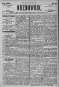 Orędownik: pismo dla spraw politycznych i społecznych 1905.01.29 R.35 Nr24
