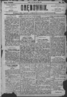 Orędownik: pismo dla spraw politycznych i społecznych 1905.03.04 R.35 Nr52