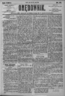 Orędownik: pismo dla spraw politycznych i społecznych 1905.03.10 R.35 Nr57