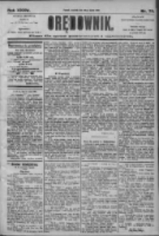 Orędownik: pismo dla spraw politycznych i społecznych 1905.03.30 R.35 Nr73