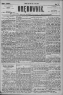Orędownik: pismo dla spraw politycznych i społecznych 1905.04.21 R.35 Nr92