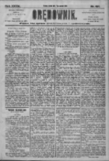 Orędownik: pismo dla spraw politycznych i społecznych 1905.06.17 R.35 Nr137