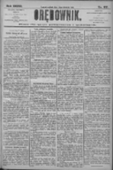 Orędownik: pismo dla spraw politycznych i społecznych 1906.08.18 R.36 Nr187