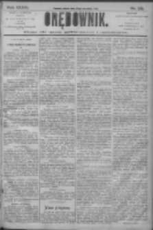 Orędownik: pismo dla spraw politycznych i społecznych 1906.09.21 R.36 Nr215