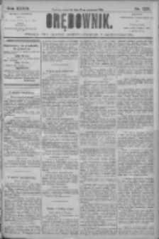 Orędownik: pismo dla spraw politycznych i społecznych 1906.09.27 R.36 Nr220