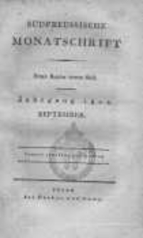 Südpreussische Monatschrift 1802 September Bd.1 Stück 4