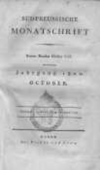 S&uuml;dpreussische Monatschrift 1802 October Bd.1 St&uuml;ck 5