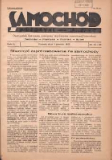 Samochód, Motocykl, Samolot: dwutygodnik ilustrowany poświęcony zagadnieniom nowoczesnej komunikacji 1935.12.01 R.2 Nr22/23