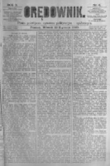 Orędownik: pismo poświęcone sprawom politycznym i spółecznym. 1880.01.13 R.10 nr6