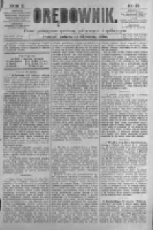 Orędownik: pismo poświęcone sprawom politycznym i sp&oacute;łecznym. 1880.01.31 R.10 nr14