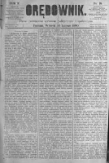 Orędownik: pismo poświęcone sprawom politycznym i sp&oacute;łecznym. 1880.02.10 R.10 nr18