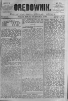 Orędownik: pismo poświęcone sprawom politycznym i sp&oacute;łecznym. 1880.04.24 R.10 nr50