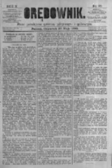 Orędownik: pismo poświęcone sprawom politycznym i spółecznym. 1880.05.27 R.10 nr63