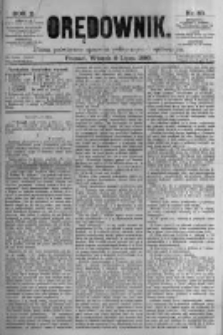 Orędownik: pismo poświęcone sprawom politycznym i sp&oacute;łecznym. 1880.07.06 R.10 nr80