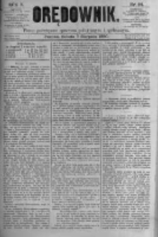 Orędownik: pismo poświęcone sprawom politycznym i spółecznym. 1880.08.07 R.10 nr94