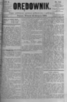 Orędownik: pismo poświęcone sprawom politycznym i spółecznym. 1880.08.24 R.10 nr101