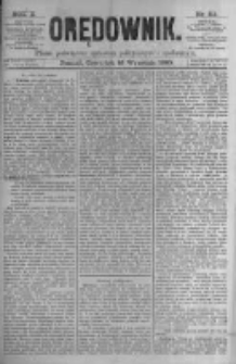 Orędownik: pismo poświęcone sprawom politycznym i sp&oacute;łecznym. 1880.09.16 R.10 nr111