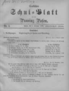 Amtliches Schul-Blatt f&uuml;r die Provinz Posen 1899.02.05 Jg.32 Nr3