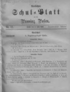 Amtliches Schul-Blatt f&uuml;r die Provinz Posen 1900.07.05 Jg.33 Nr13