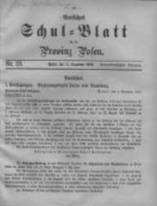 Amtliches Schul-Blatt f&uuml;r die Provinz Posen 1900.12.05 Jg.33 Nr23