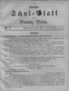 Amtliches Schul-Blatt f&uuml;r die Provinz Posen 1901.01.20 Jg.34 Nr2