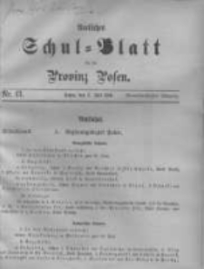 Amtliches Schul-Blatt f&uuml;r die Provinz Posen 1901.07.05 Jg.34 Nr13