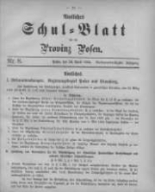 Amtliches Schul-Blatt für die Provinz Posen 1904.04.20 Jg.37 Nr8