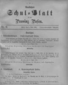 Amtliches Schul-Blatt für die Provinz Posen 1904.05.05 Jg.37 Nr9